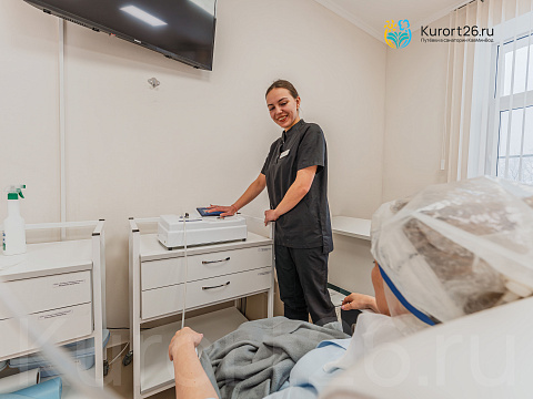 Санаторий «Елизавета—Минеральные Воды», г. Железноводск. Процедурный кабинет